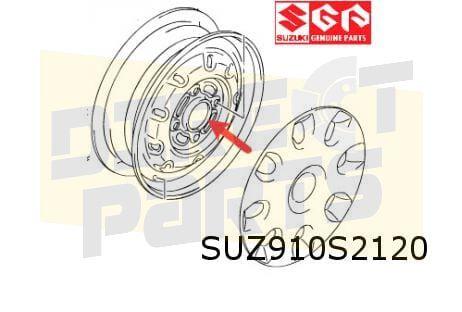Suzuki Alto RF (4/02-12/06) wieldeksel 13'' Origineel! 43029, -, Verzenden, -, Nieuw