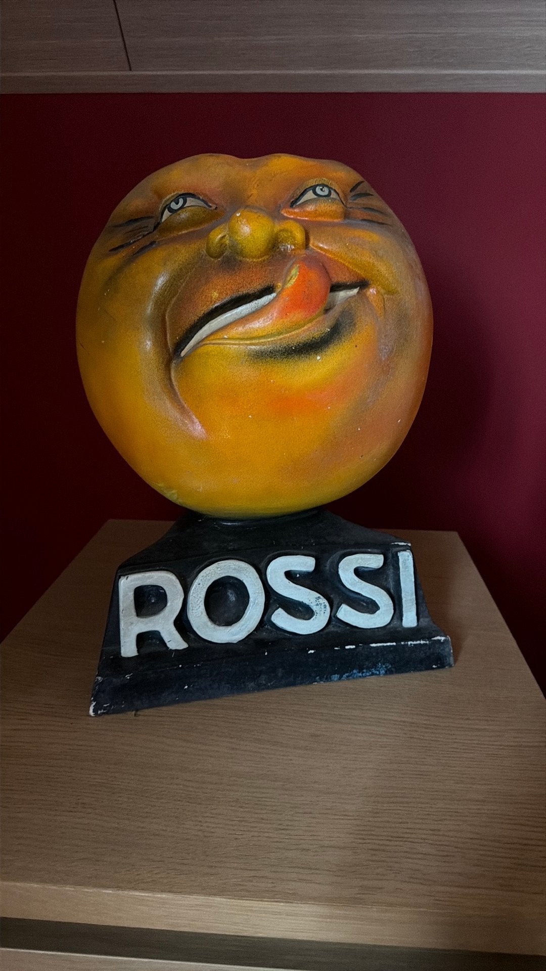 Rossi plaaster reclame, Ophalen of Verzenden, Gebruikt, Reclamebord