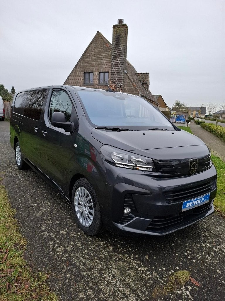 Peugeot Expert 2.2 BlueHDi Dubbele cabine L3 Long EAT8, Auto's, Peugeot, Bedrijf, Te koop, Expert Combi, 360° camera, ABS, Achteruitrijcamera