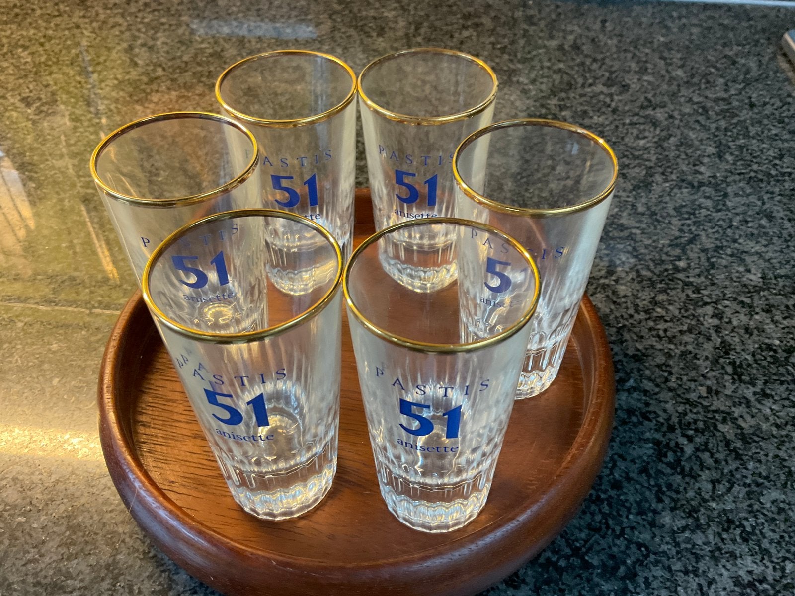Verre anisette PASTIS 51, Enlèvement ou Envoi, Comme neuf