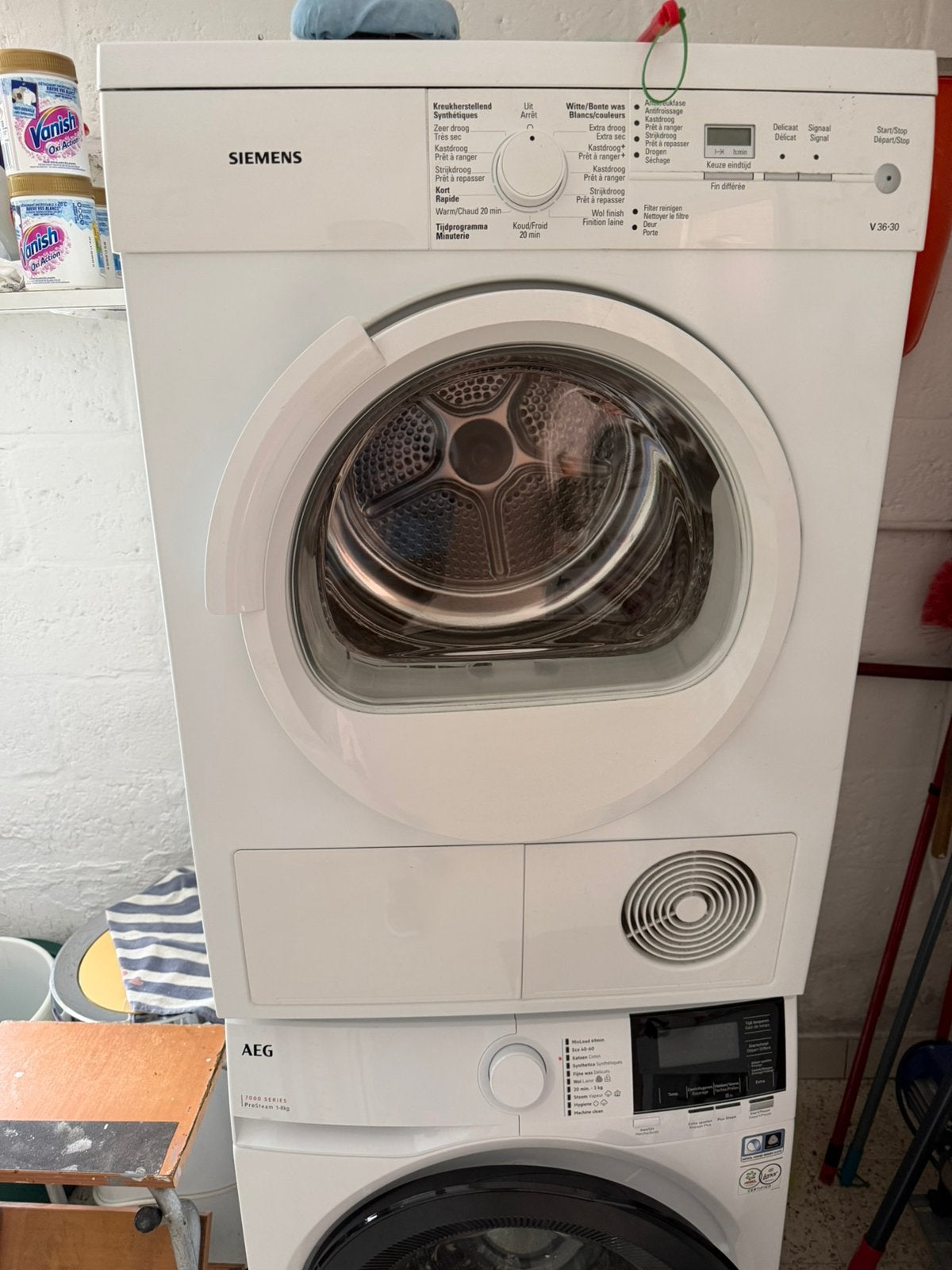 Droogkast, Elektronische apparatuur, Wasmachines, Ophalen, Zo goed als nieuw