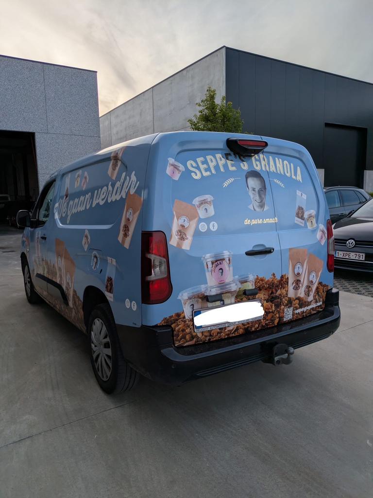 Peugeot PARTNER 1.6 HDI 2019, Auto's, Voorwielaandrijving, Stof, Zwart, Bedrijf