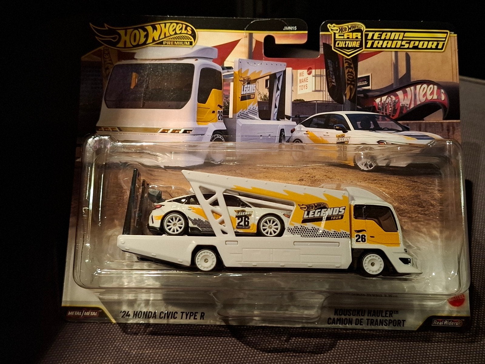 Hot wheels team transport 2024 honda civic type R, Ophalen of Verzenden, Nieuw