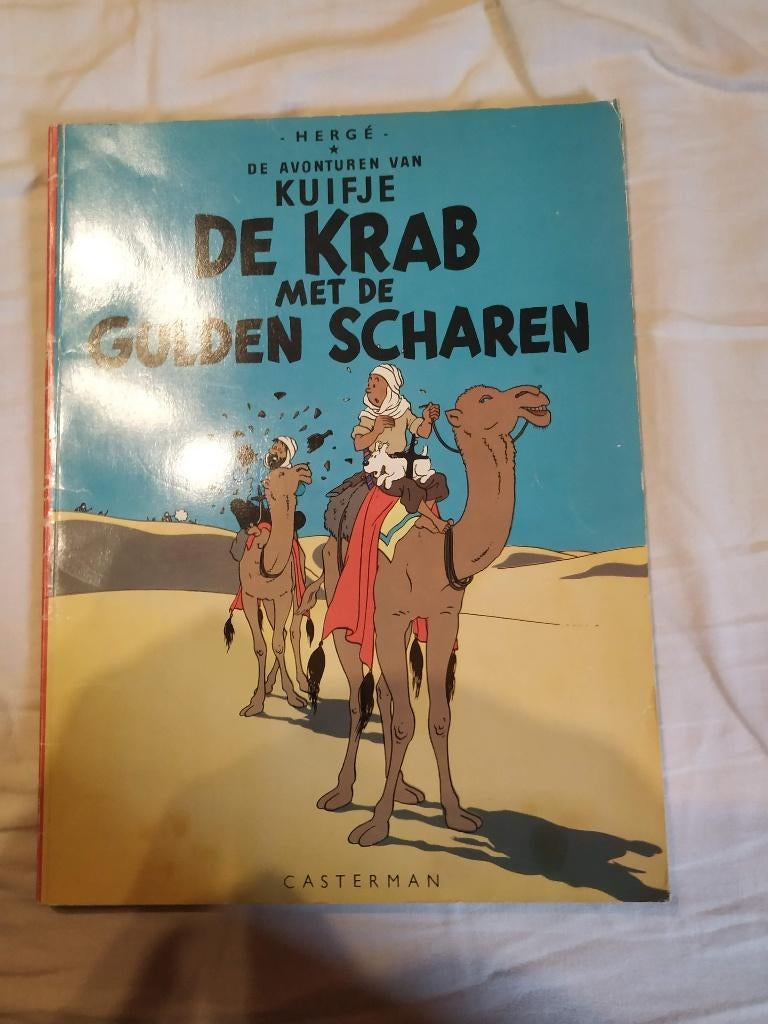 strip kuifje "kuifje de krab met de gulden scharen", Enlèvement ou Envoi