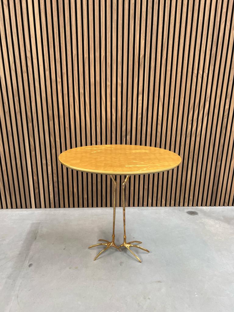 Cassina Traccia Tafel (Goud), Antiquités & Art, Antiquités | Meubles | Tables, Enlèvement ou Envoi