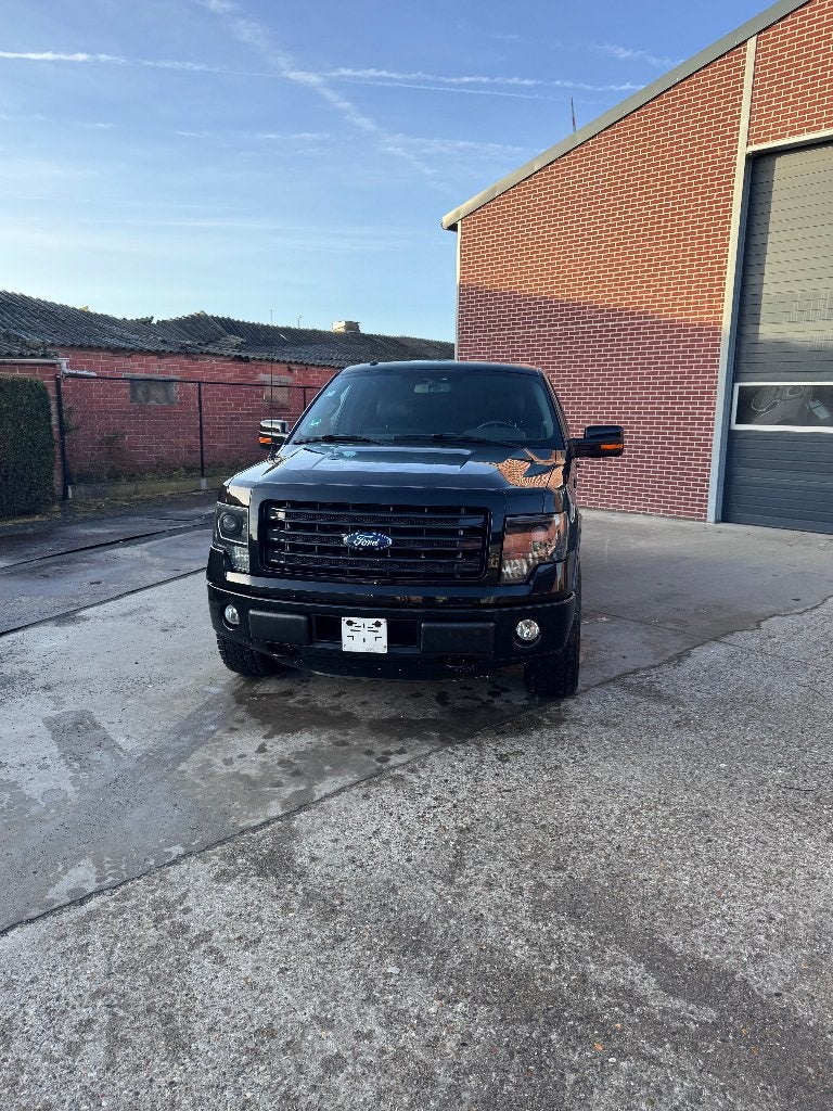 Ford f150, Auto's, Automaat, 4 deurs, Zwart, Leder