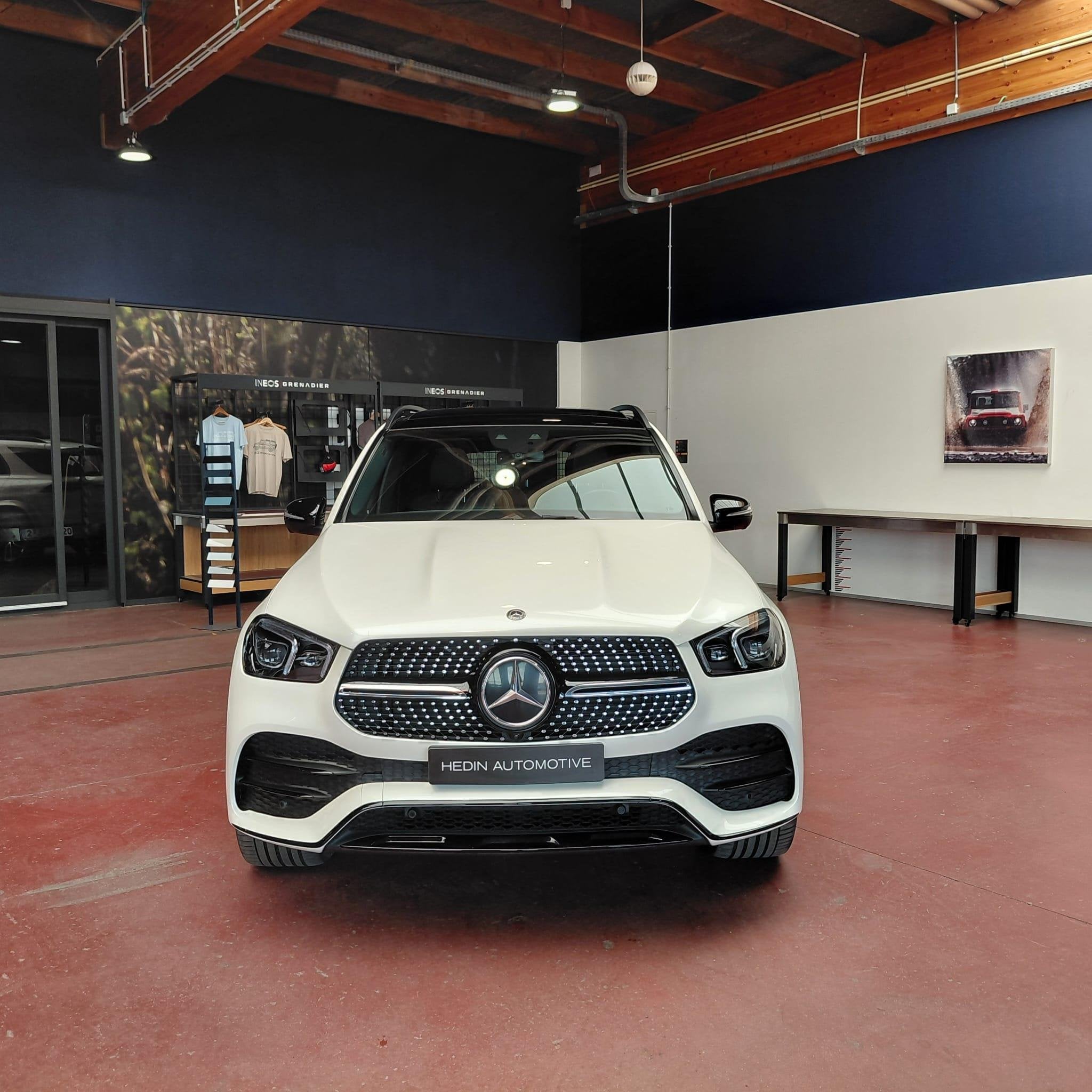 Mercedes-Benz GLE-klasse 300 d 4MATIC SUV AMG Line | Panoram, Auto's, Automaat, 4 cilinders, 2065 kg, Wit
