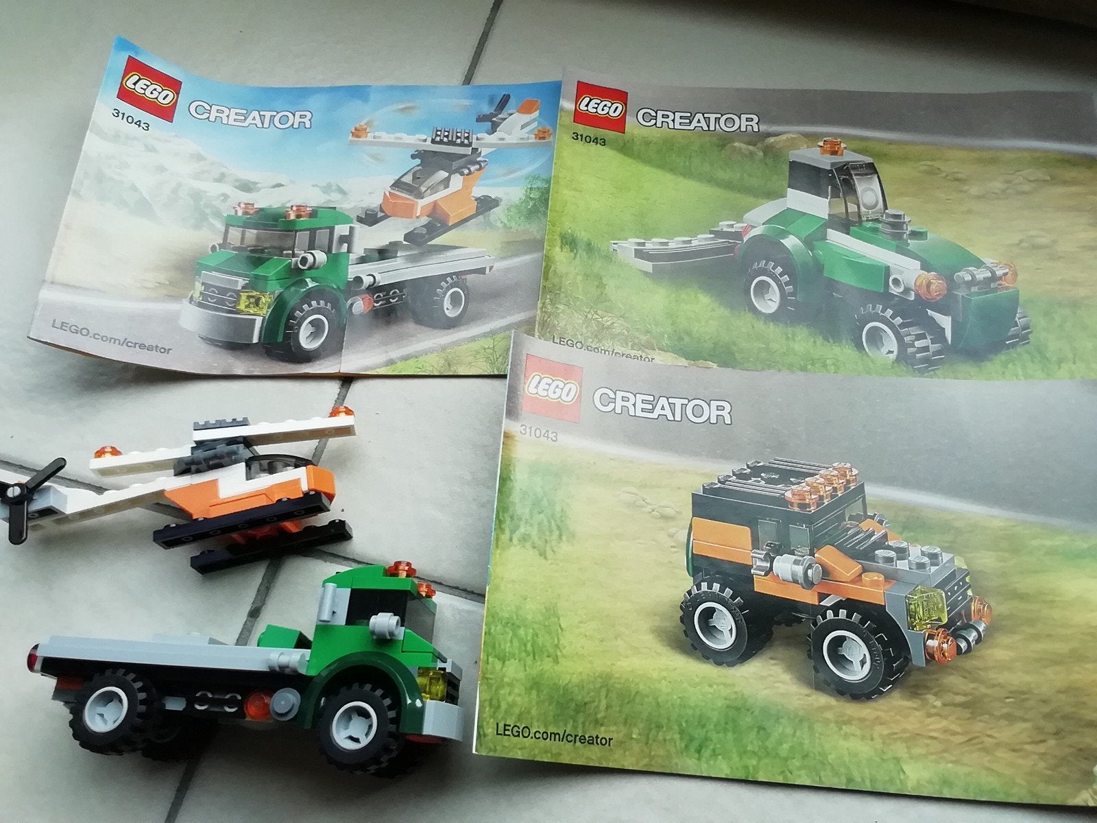 Lego, Ophalen, Lego, Creator