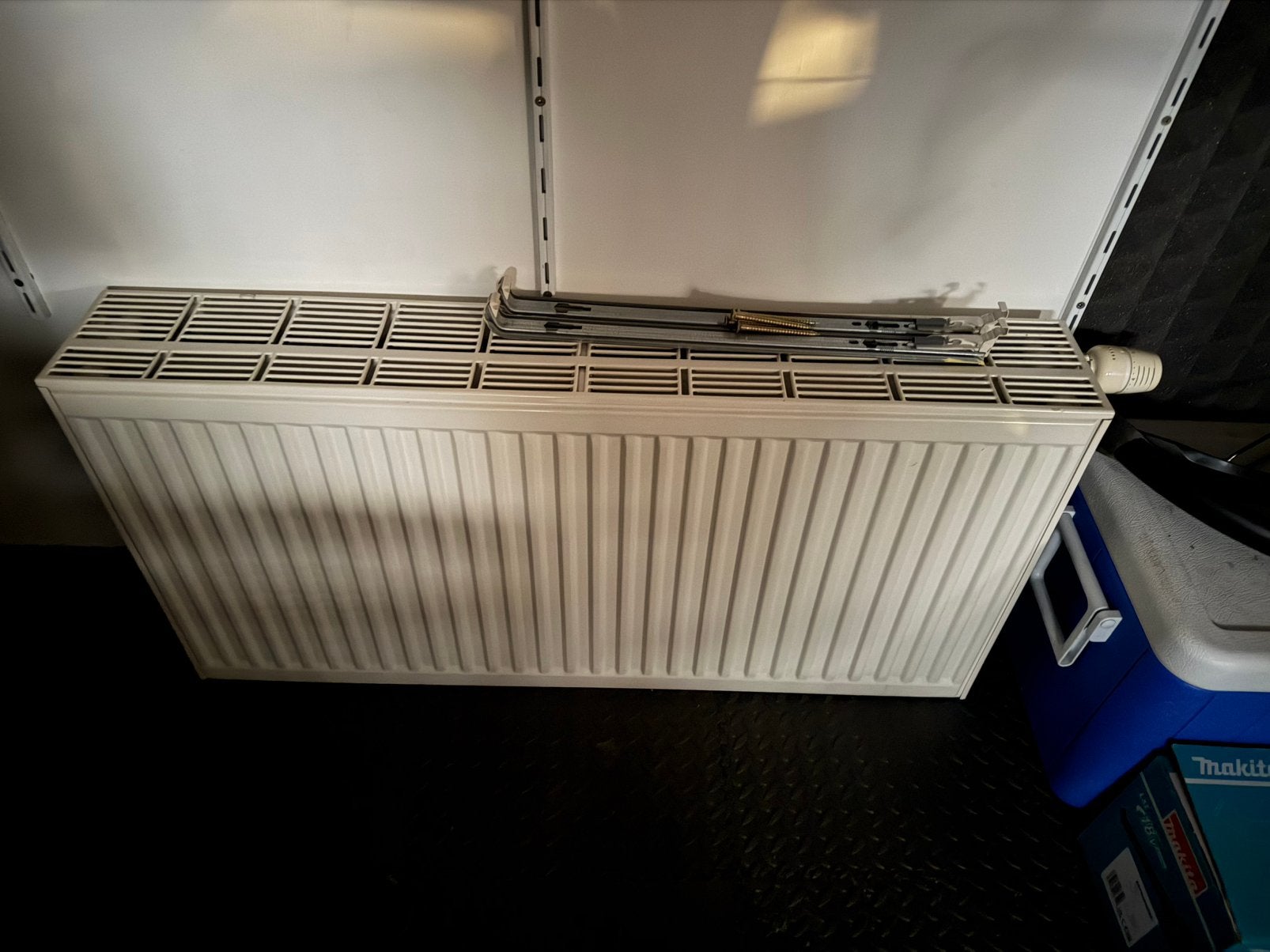 Chauffage, Doe-het-zelf en Bouw, Verwarming en Radiatoren, Ophalen, Gebruikt, Radiator, 80 cm of meer