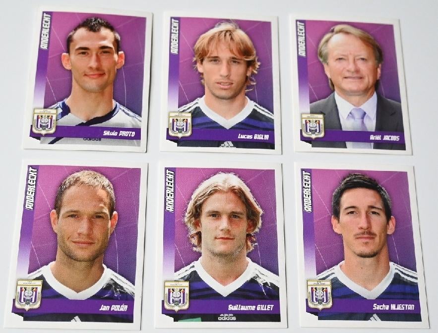 Panini Football 2011 / RSC Anderlecht / 11 stickers, Verzamelen, Verzenden, Nieuw, Poster, Plaatje of Sticker
