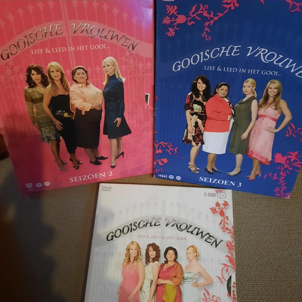 DVD GOOISCHE VROUWEN - seizoenen 1+2+3, Enlèvement ou Envoi