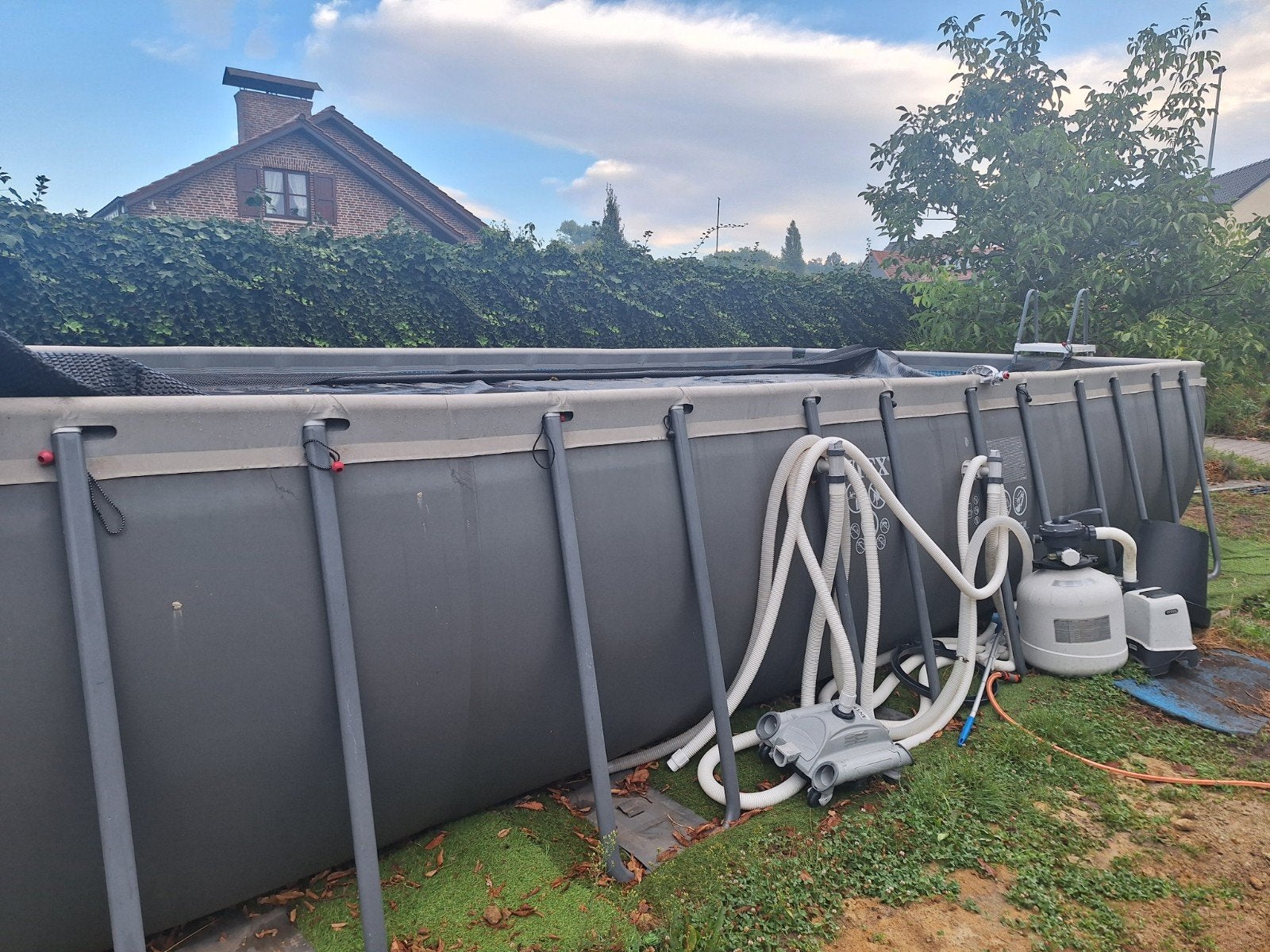Zwembad Intex, Gebruikt, 300 cm of meer, Rechthoekig, Ophalen