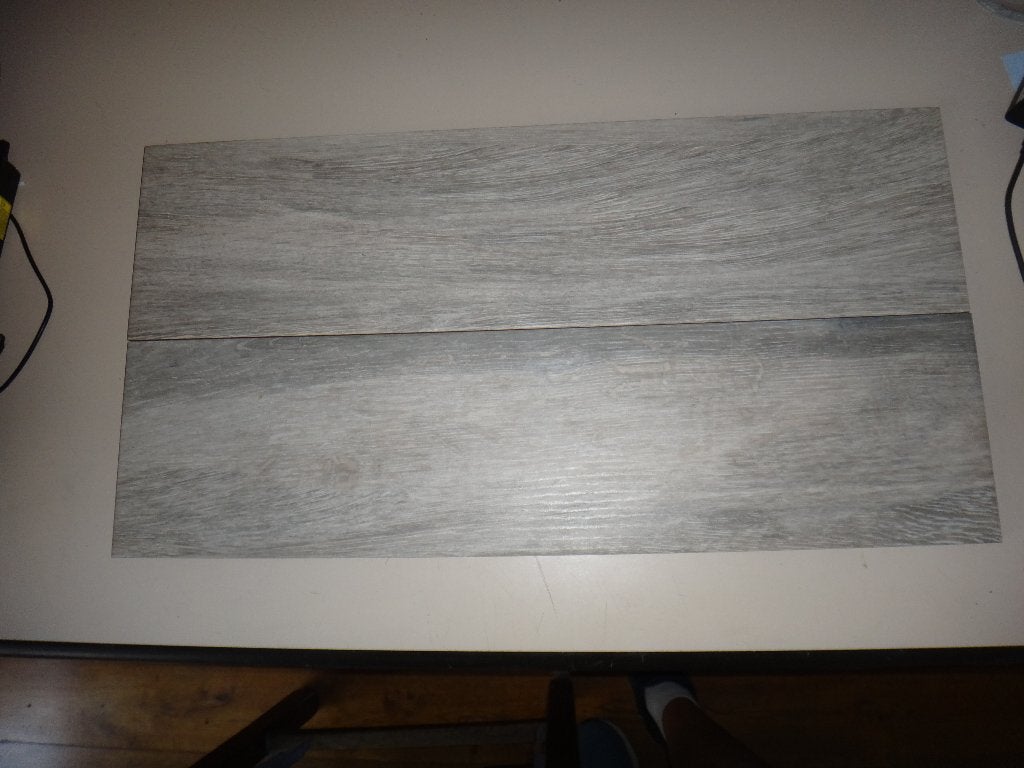 T.K. grijze keramische wand-vloertegels 15,4x60 cm, 14 m2, Doe-het-zelf en Bouw, Tegels, Ophalen, 60 cm of meer, Keramiek, Minder dan 20 cm