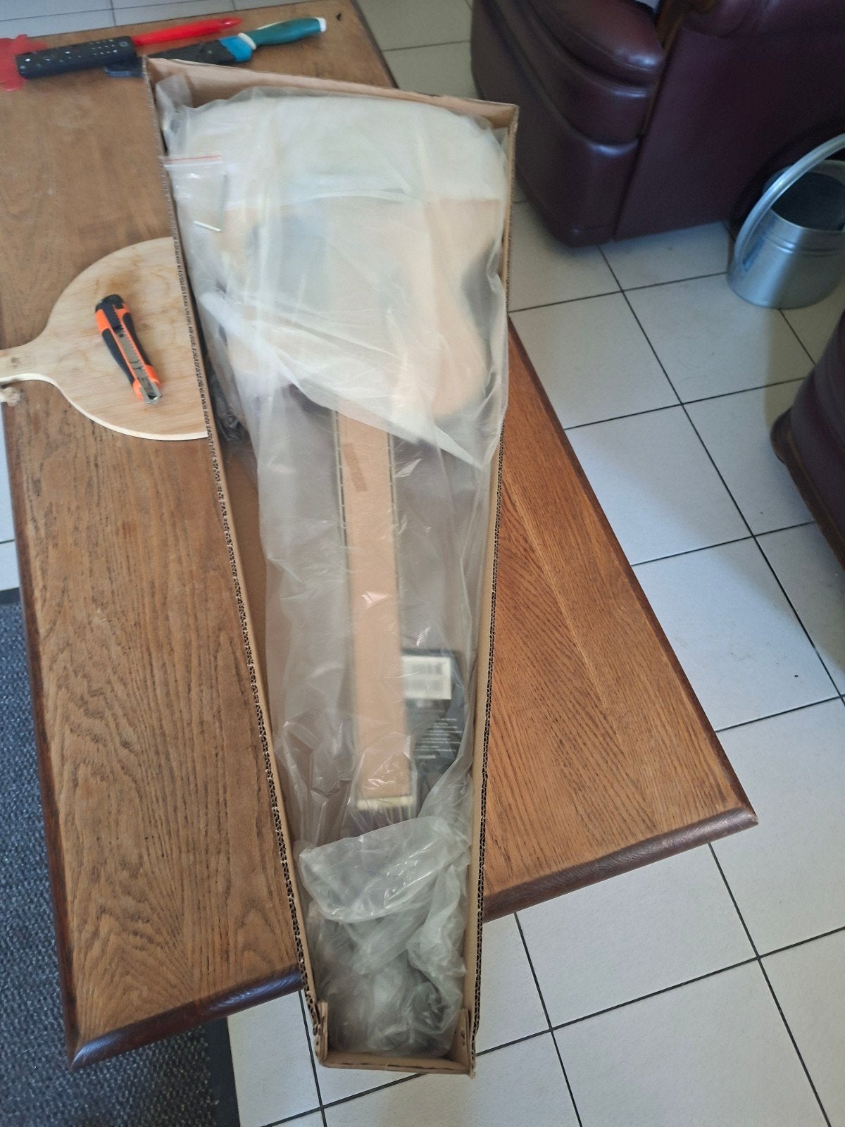 stagg el ac gitaar, Ophalen