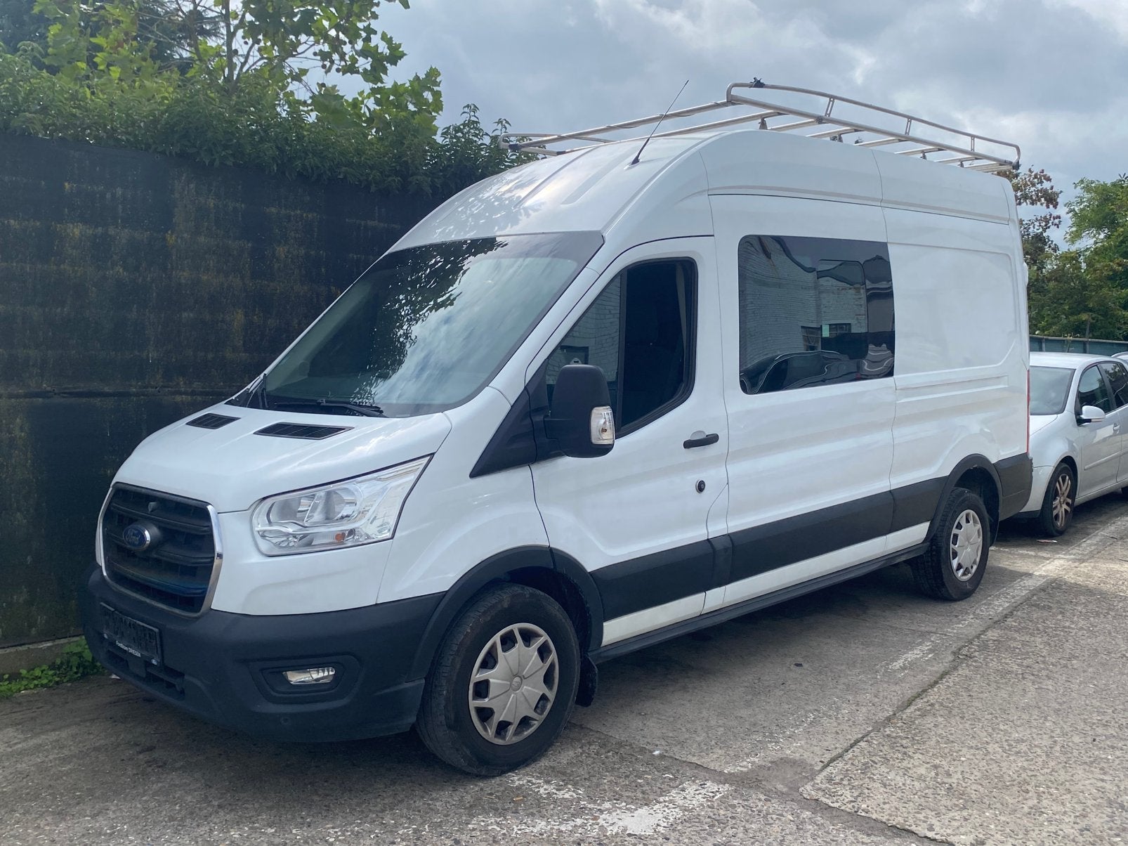 Cabine Dubb du Ford Transit 2021, Autos, Euro 6, Entreprise, Boîte manuelle, Noir