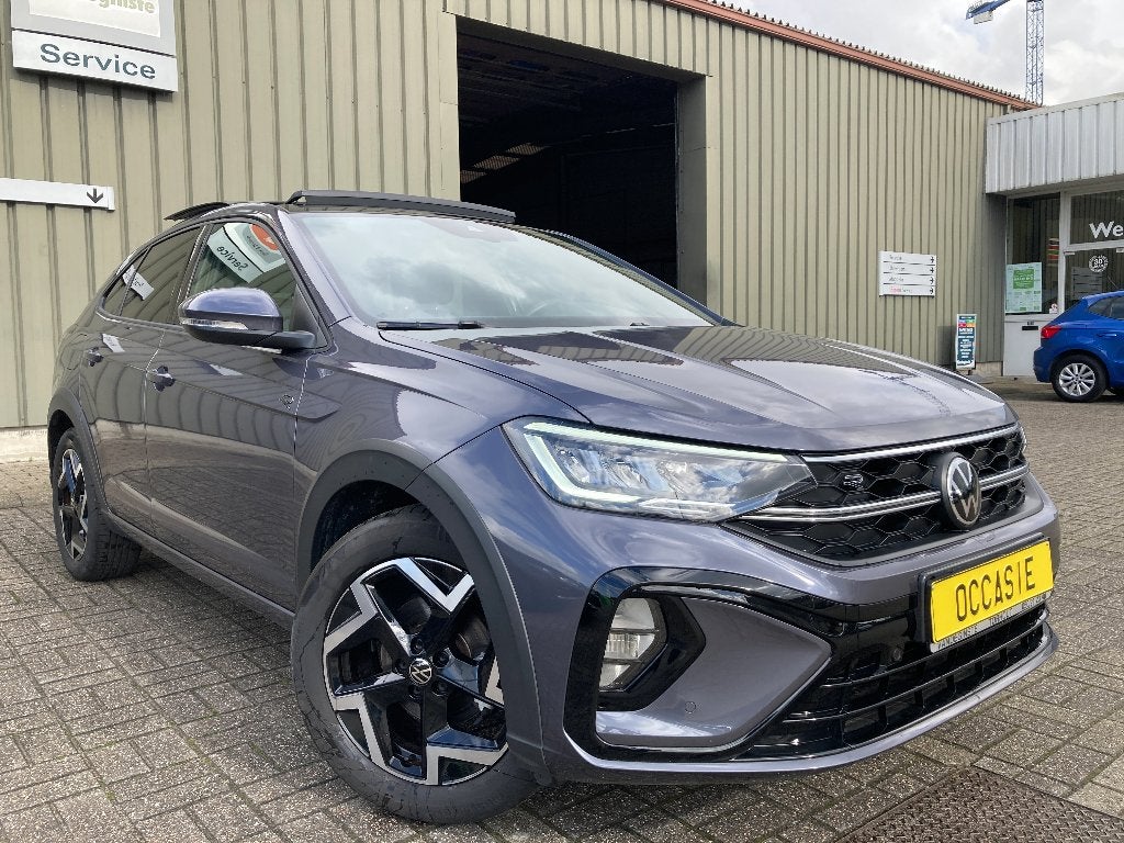 Taigo R-LINE 116tsi -Airco -ACC -App -LED -Panodak, Auto's, Voorwielaandrijving, Dealer onderhouden, Leder en Stof, 124 g/km