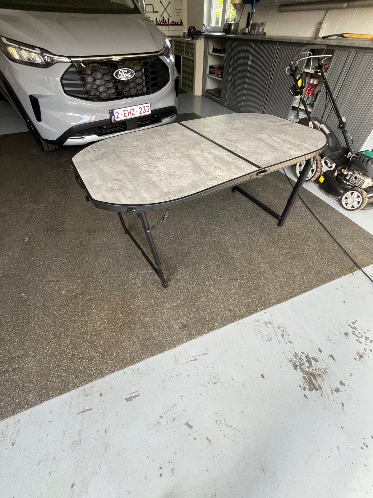 Kampeertafel, Caravans en Kamperen, Ophalen, Zo goed als nieuw