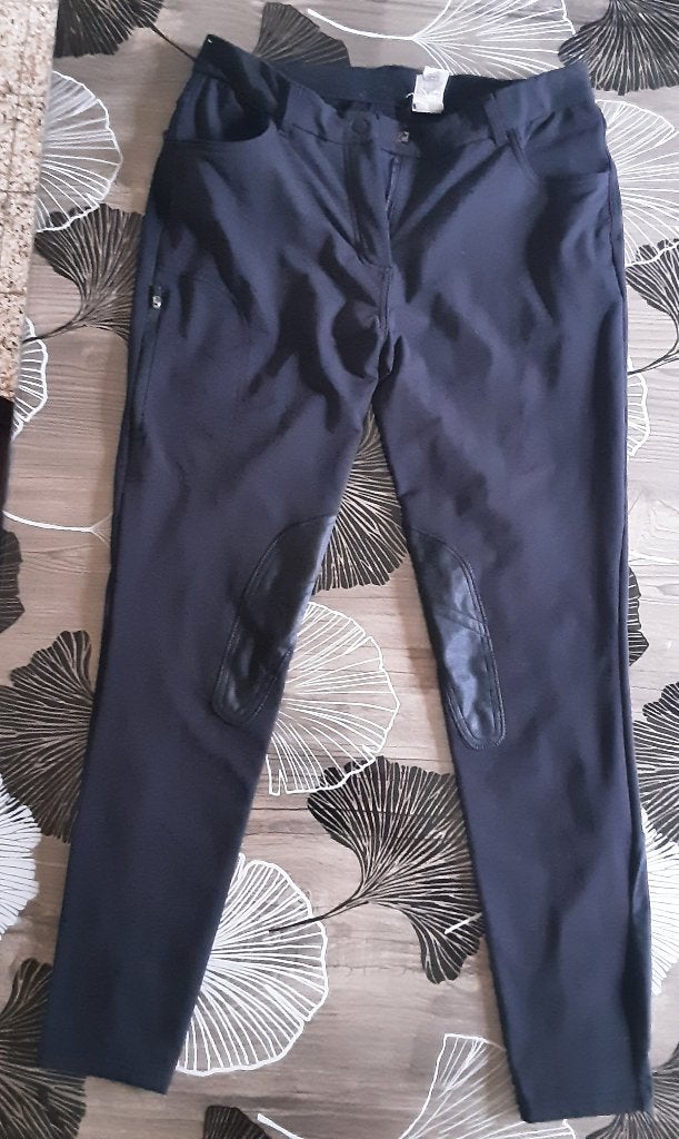 Ensemble veste L et pantalon XL d'équitation - État Neuf !!!, L, Enlèvement ou Envoi, Comme neuf, Noir