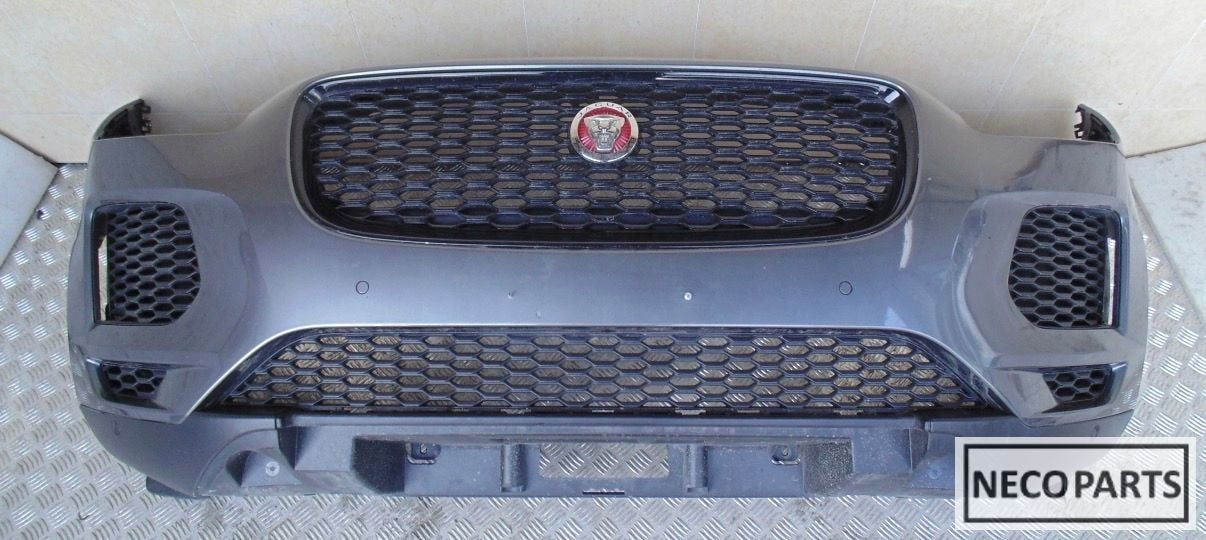 JAGUAR E-PACE VOORBUMPER ORIGINEEL  ALLES LEVERBAAR!!!, Auto-onderdelen, Gebruikt, -, Ophalen of Verzenden, Jaguar