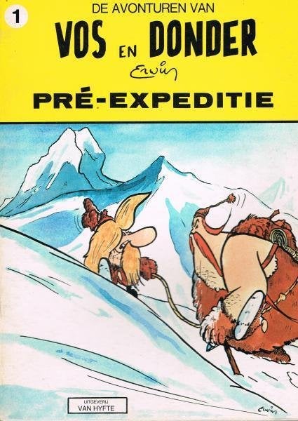 Strip van " Vos en Donder " nr.1, Eén stripboek, Ophalen of Verzenden, Gelezen