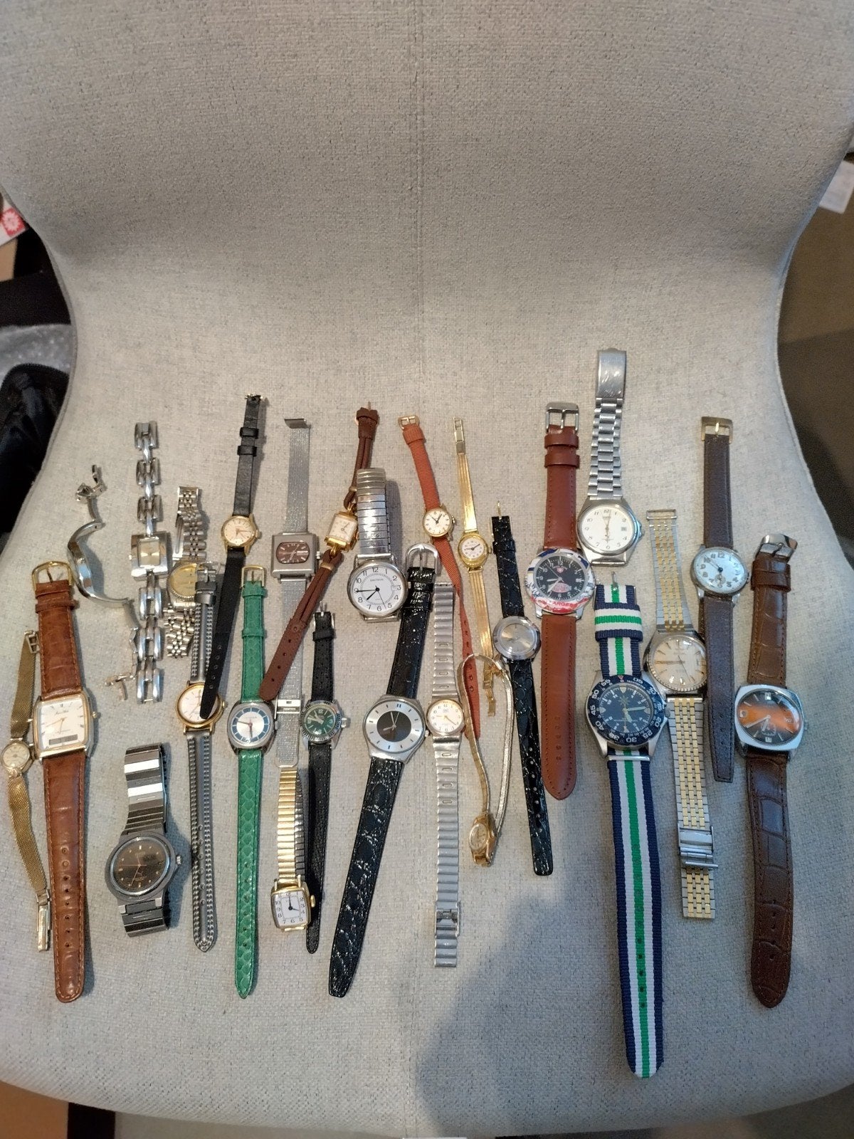lot de 26 montres (vintage), Enlèvement ou Envoi, Seiko