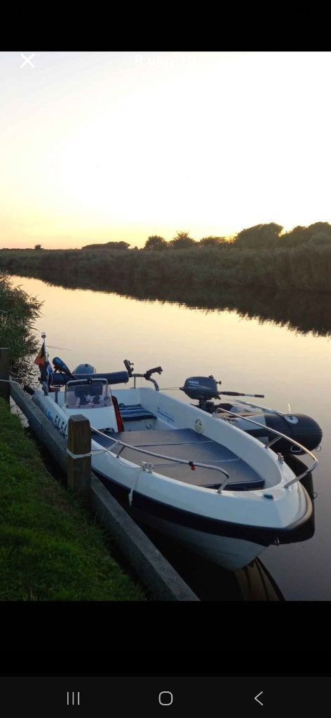 Speedboot family sun 410, Watersport en Boten, Ophalen, Overige merken, Gebruikt, 4 m