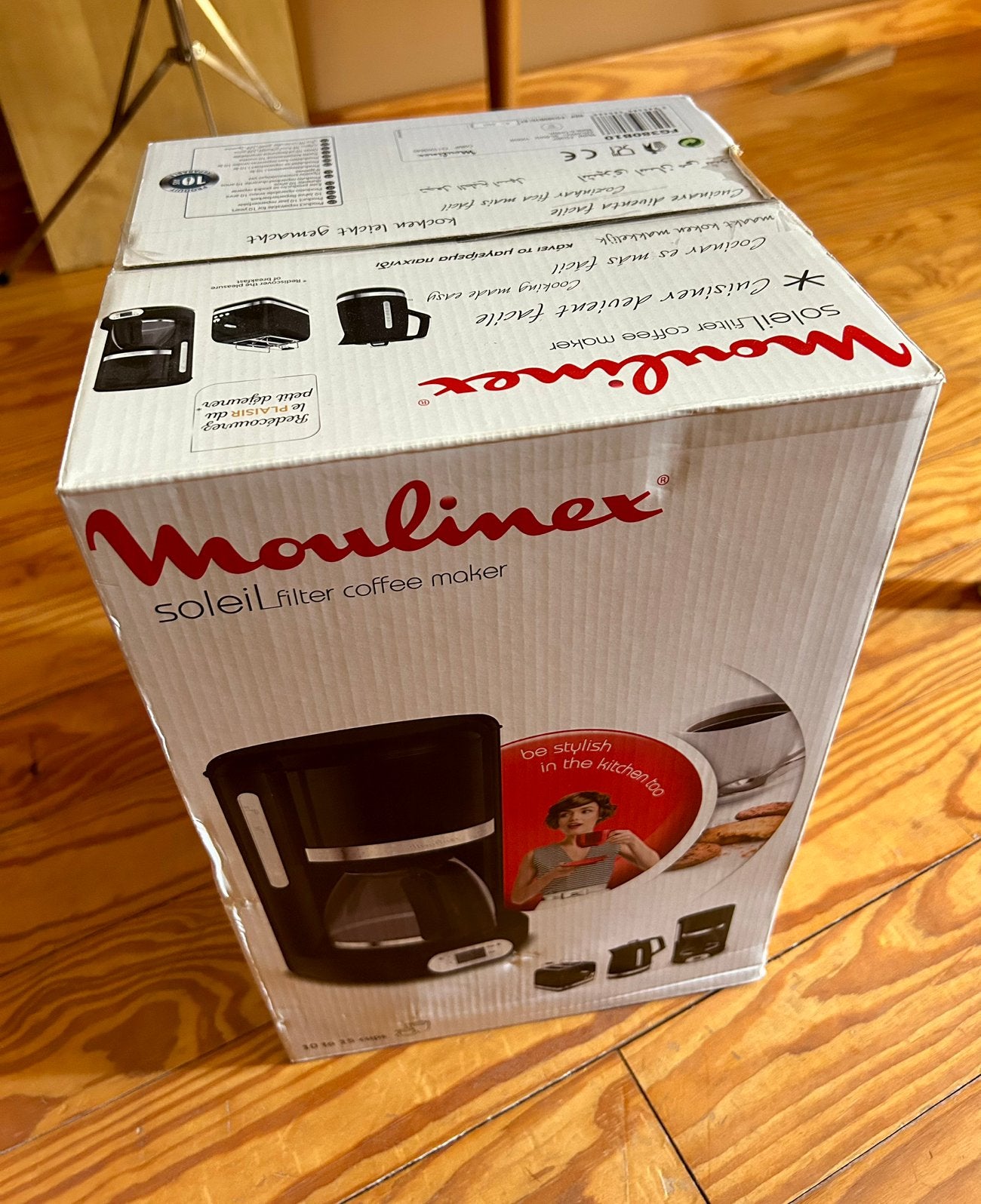 Cafetière (filtre) Moulinex, 1 à 2 litres, Enlèvement, Neuf, Résiste au lave-vaisselle