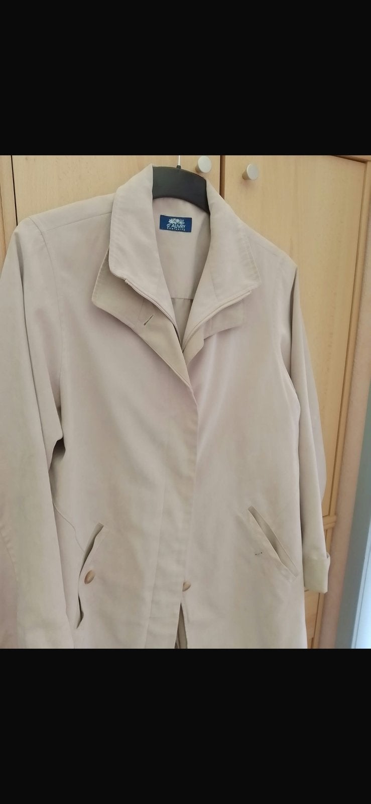 Imperméable, Enlèvement, Comme neuf, Taille 42/44 (L), Beige