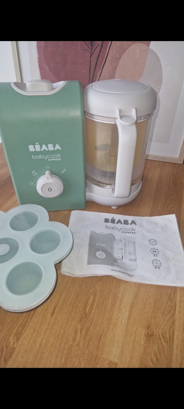 Beaba babycooker express, Ophalen