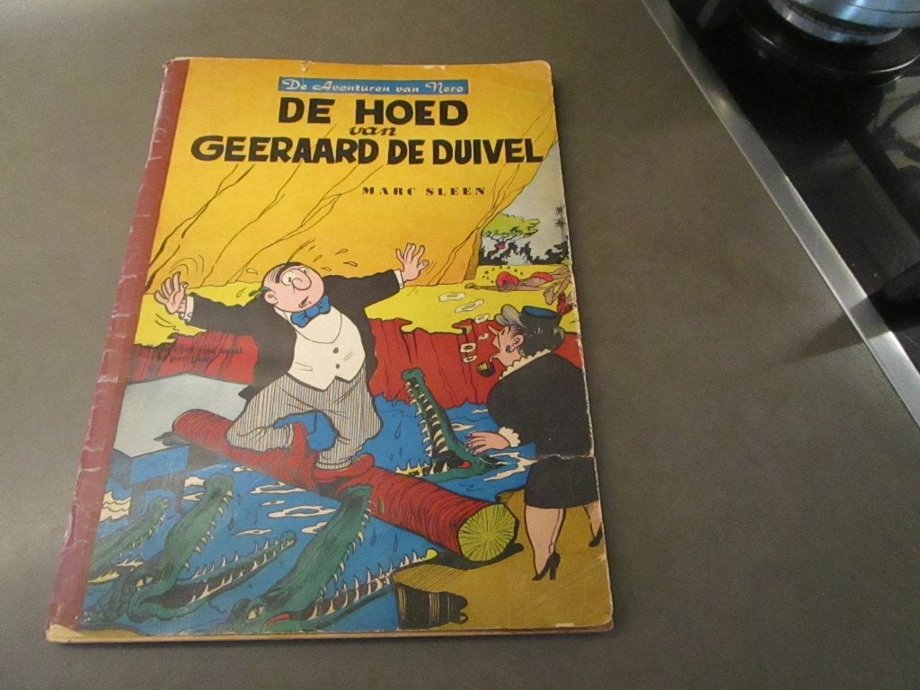 Nero - De hoed van Geeraard de Duivel - 1957, Gelezen, Marc Sleen, Eén stripboek, Ophalen of Verzenden