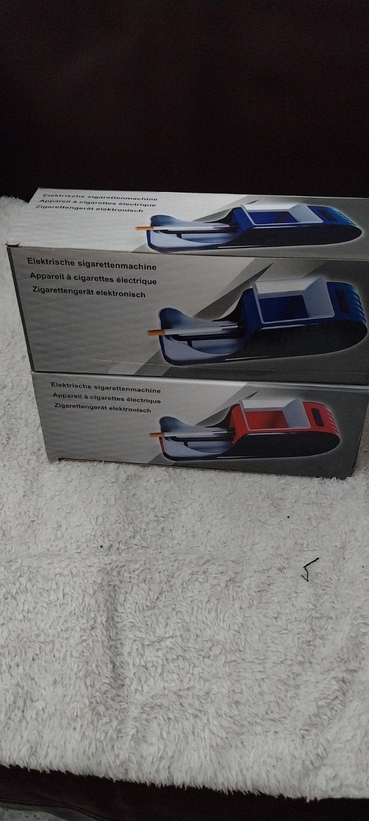 Electrische sigarettenmachine, Enlèvement ou Envoi