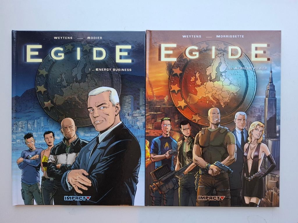 EGIDE TOMES 1 ET 2 SERIE COMPLETE TBE TOUS EO, Livres, BD, Comme neuf, Série complète ou Série, Enlèvement ou Envoi