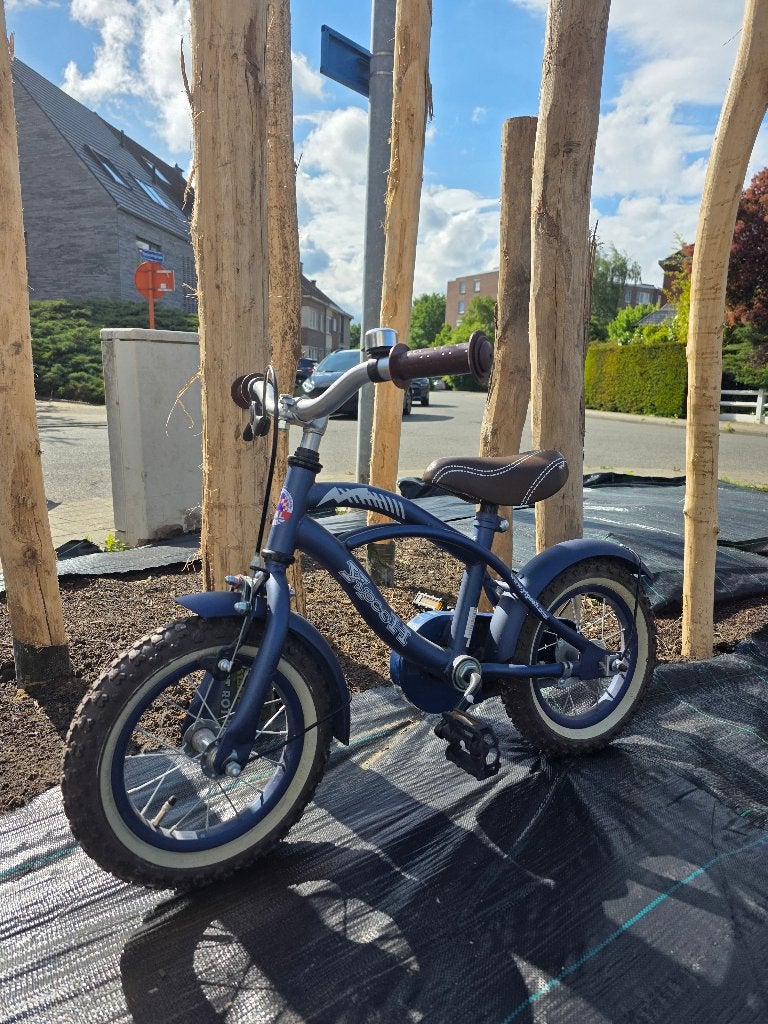 Kinderfiets, Ophalen, Terugtraprem, Zijwieltjes, Gebruikt