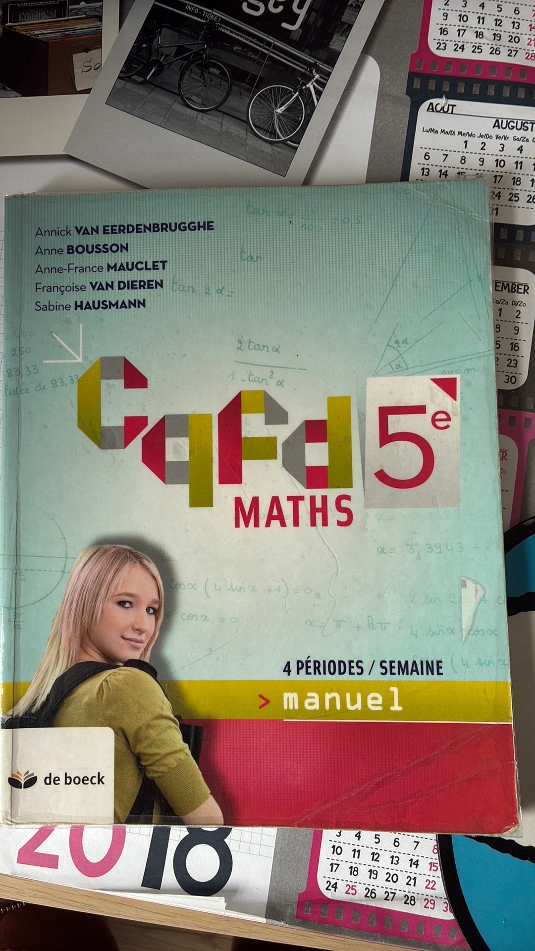 Cqfd 5eme 4 periodes, Livres, Enlèvement ou Envoi, Utilisé, Secondaire