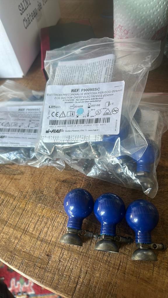 Zuigelektroden medical settings 3 x 6 pack, Enlèvement ou Envoi, Neuf