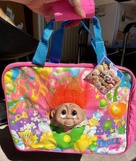 NEW (vintage) boekentas THE TROLL FAMILY, Ophalen of Verzenden, Nieuw