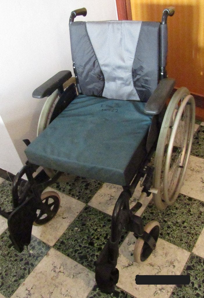 Fauteuil roulant, Enlèvement, Comme neuf, Fauteuil roulant à pousser