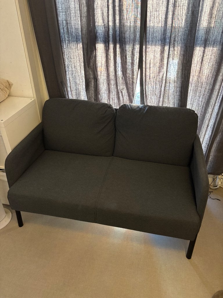Zetel, Huis en Inrichting, Ophalen, Zo goed als nieuw, Tweepersoons, Rechte bank