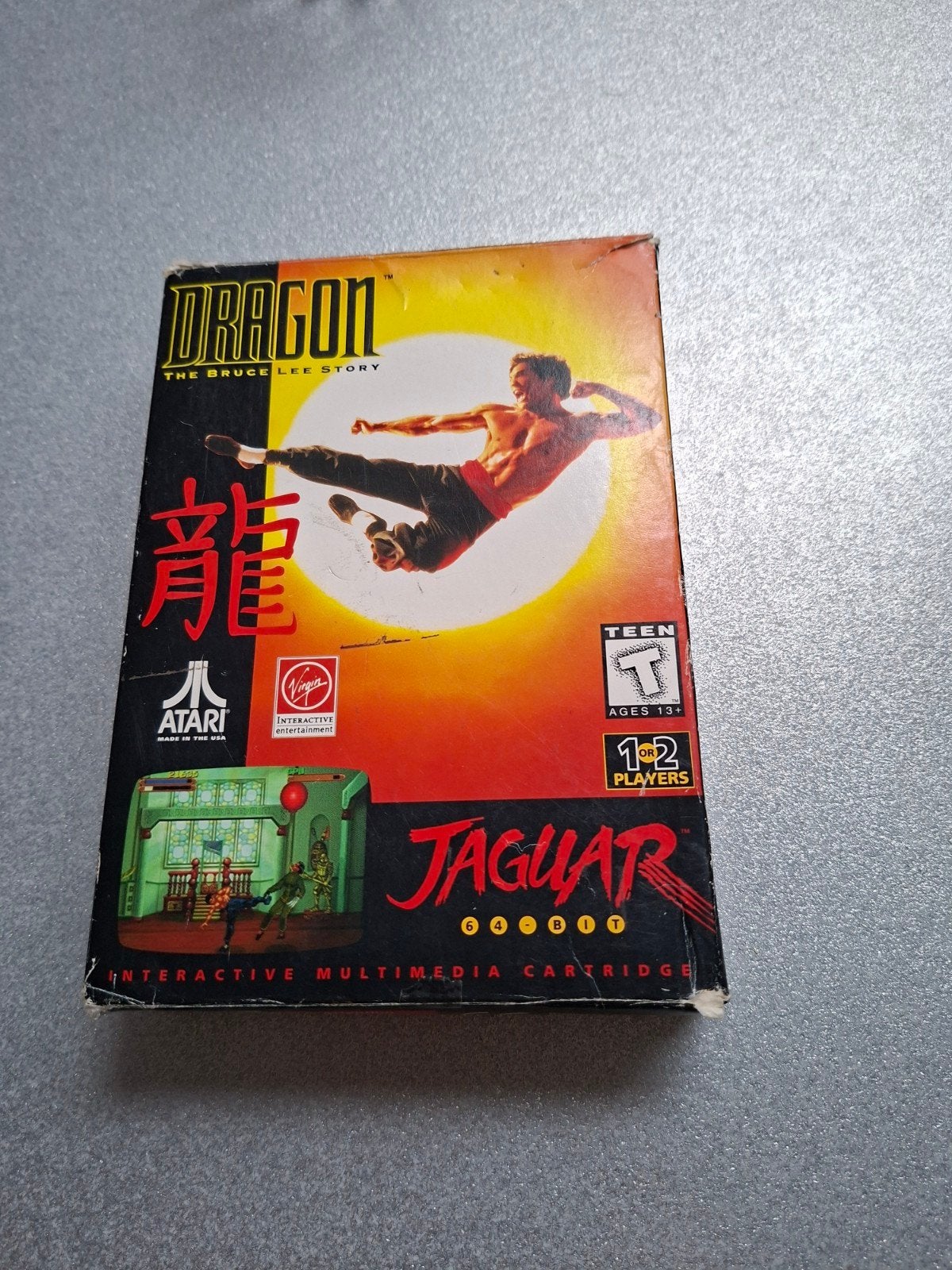 Te koop Atari jaguar draak in doos, Games en Spelcomputers, Ophalen of Verzenden