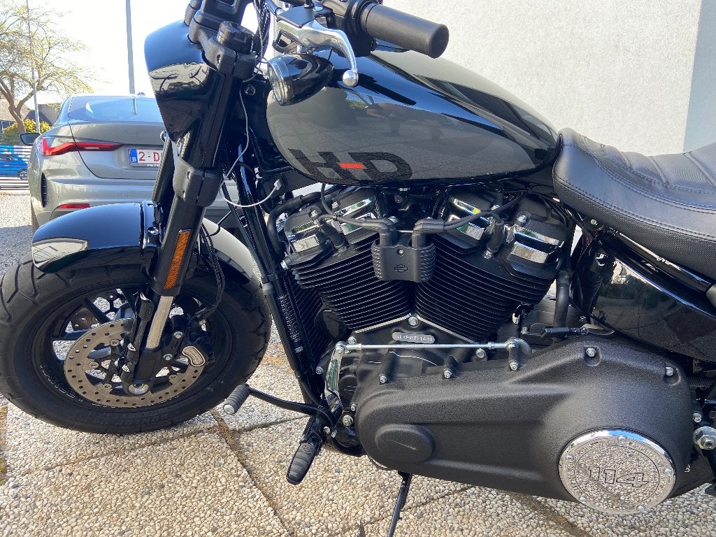Harley-Davidson Fat Bob 114 de 2023, Permis Moto A, Plus de 35 kW, Chopper, ABS