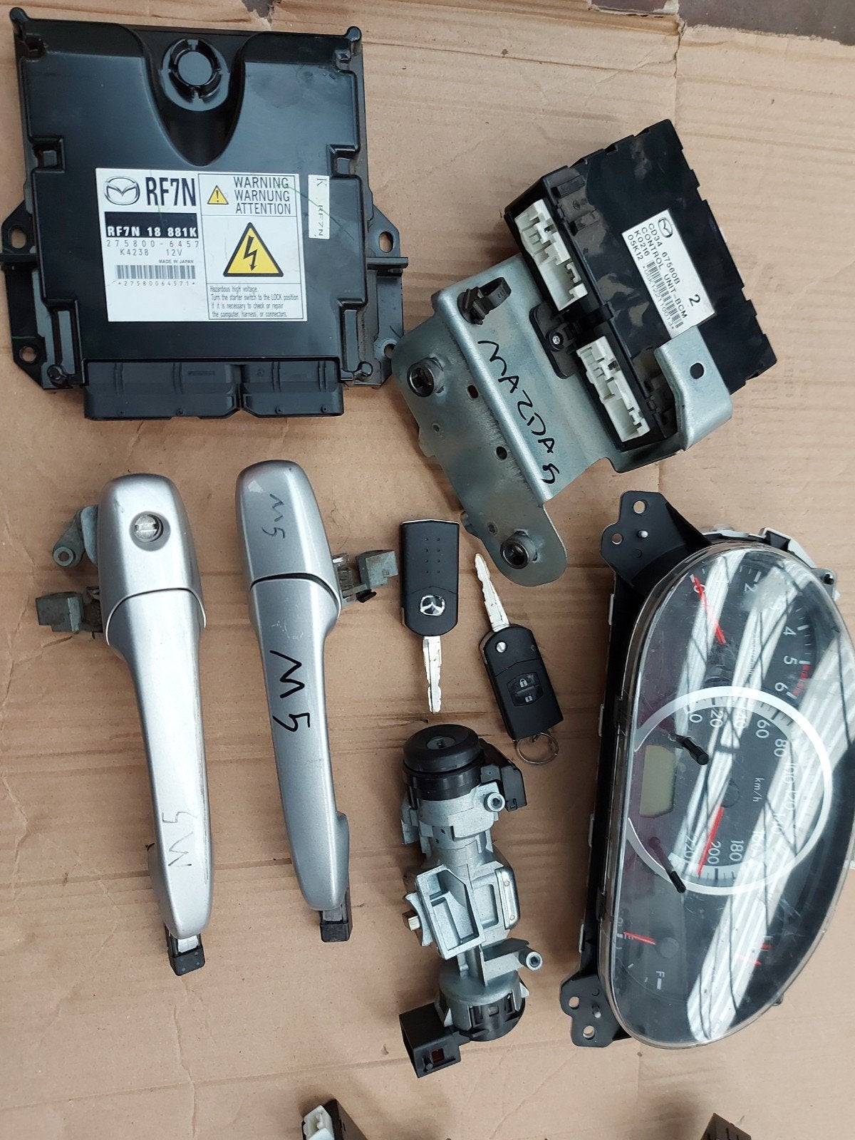 Mazda 5 starterkit, Ophalen, Gebruikt, Mazda