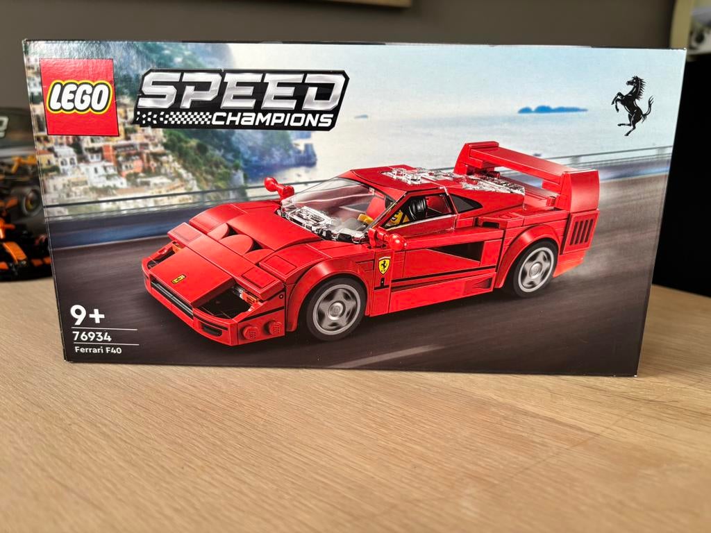 LEGO Speed Champions "Ferrari F40", Ophalen, Lego, Speed Champions, Zo goed als nieuw