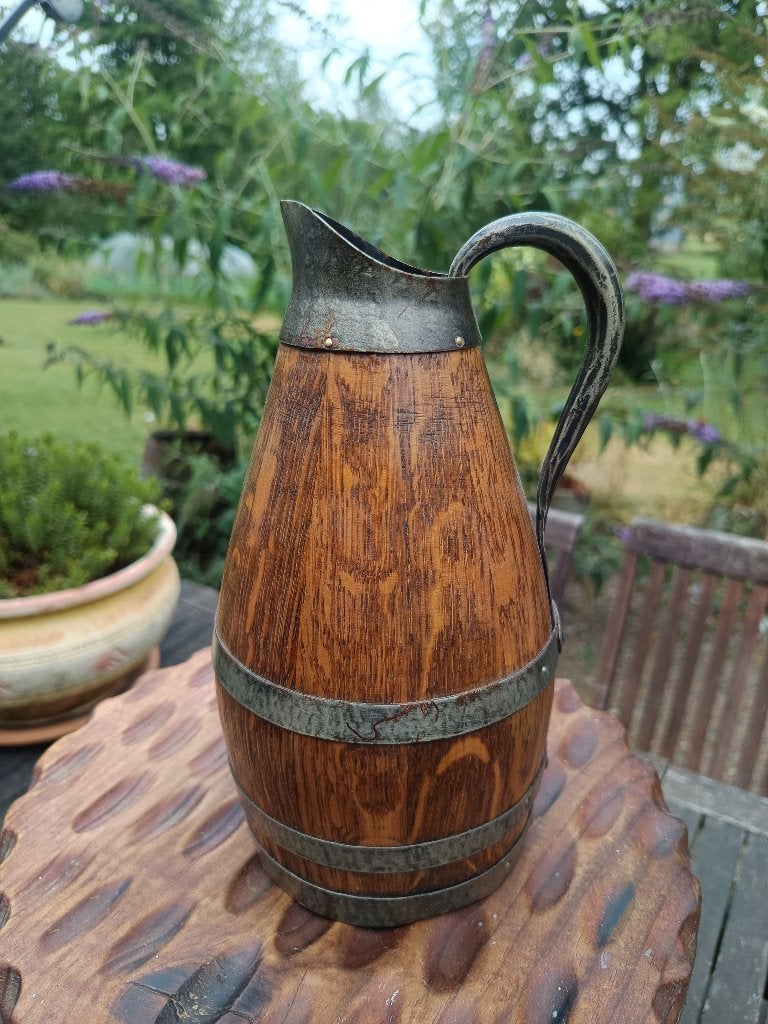 Oude houten cider kruik, Envoi