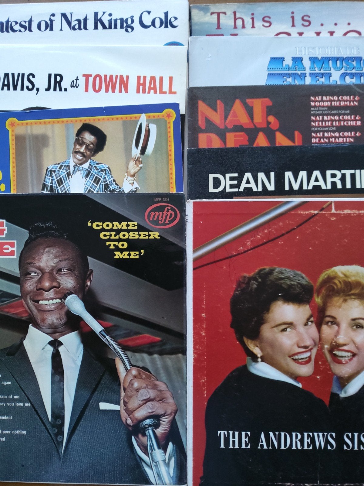 NAT KING COLE-SAMMY DAVIS JR-THE ANDREWS SISTERS-DEAN MARTIN, Cd's en Dvd's, Vinyl | Overige Vinyl, Ophalen of Verzenden