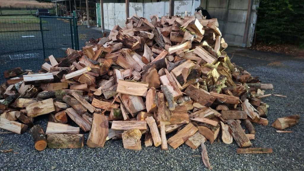 Bois de chauffage sec pour préparer l'hiver, 3 à 6 m³, Enlèvement, Hêtre, Bûches