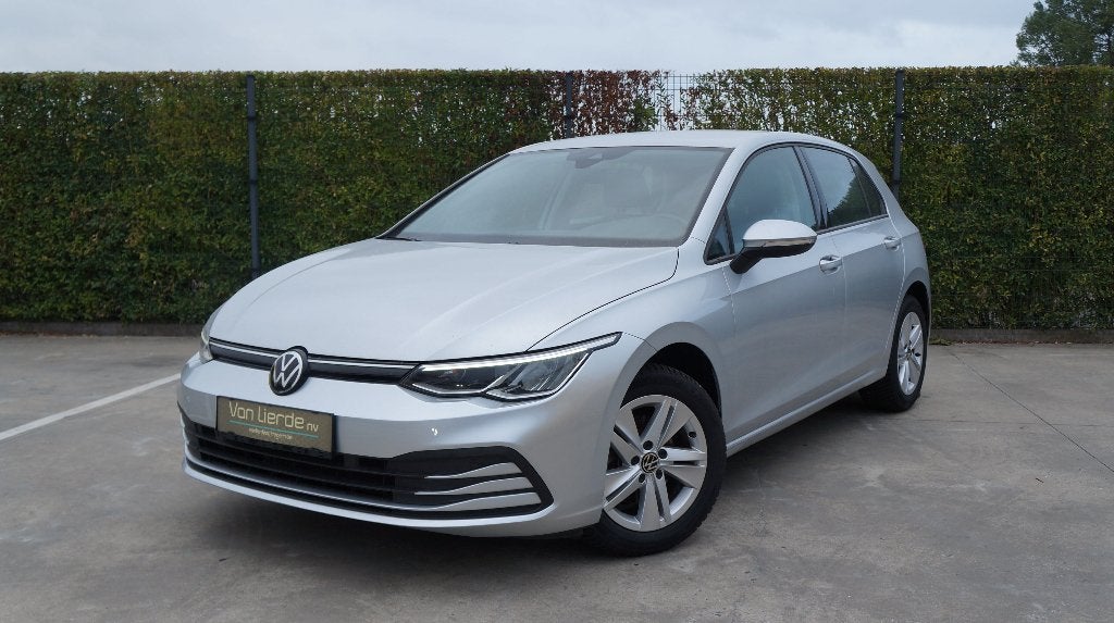 Volkswagen Golf 1.0 eTSI 110pk Life DSG Camera Carplay Navi, Auto's, Lichtsensor, Stof, Bedrijf, 5 deurs