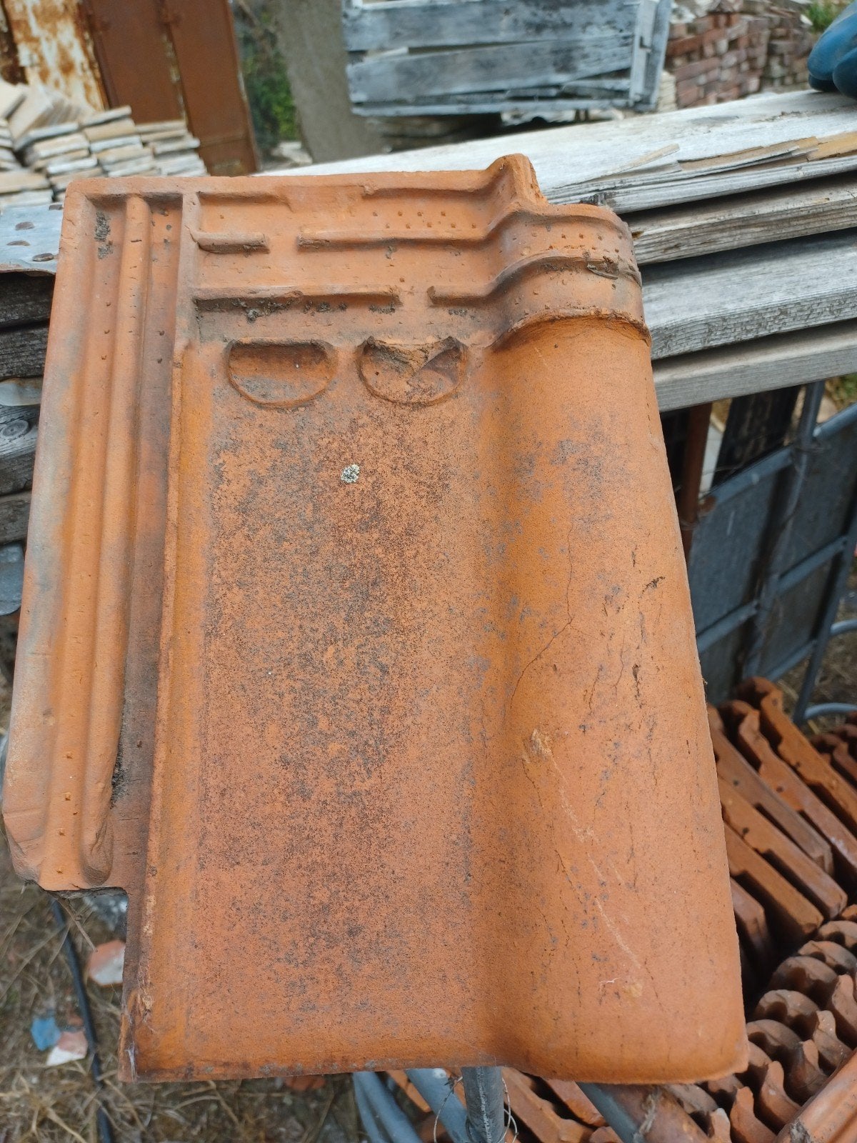 pottelberg dubbele sluiting, Doe-het-zelf en Bouw, Dakpannen en Dakbedekking, Ophalen, Dakpannen