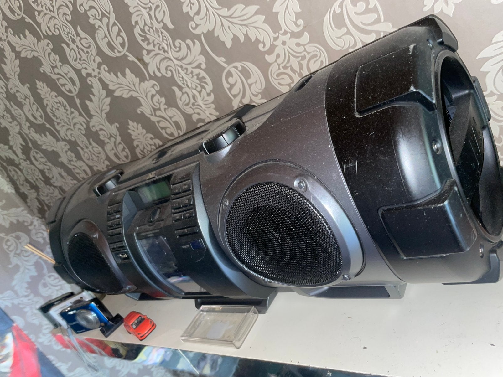 Jvc woofer plus ipod, TV, Hi-fi & Vidéo, Chaîne Hi-fi, Enlèvement, Comme neuf, JVC