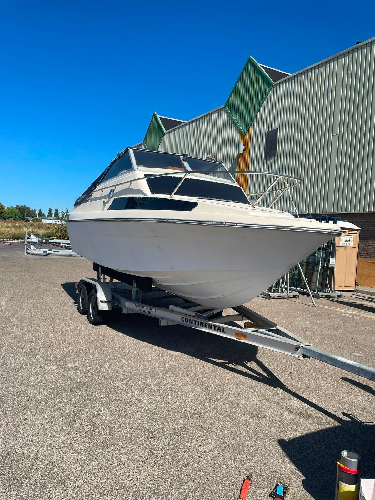 Sunseeker daycab 23 project boot, Ophalen, Zo goed als nieuw, Polyester