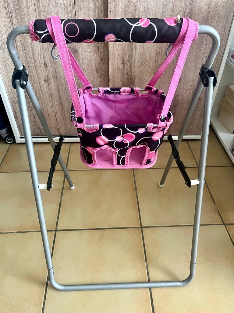 Balançoire + sac à main avec chien, Enlèvement, Utilisé, Siège de balançoire